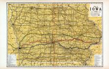 Iowa State Map, Polk County 1914